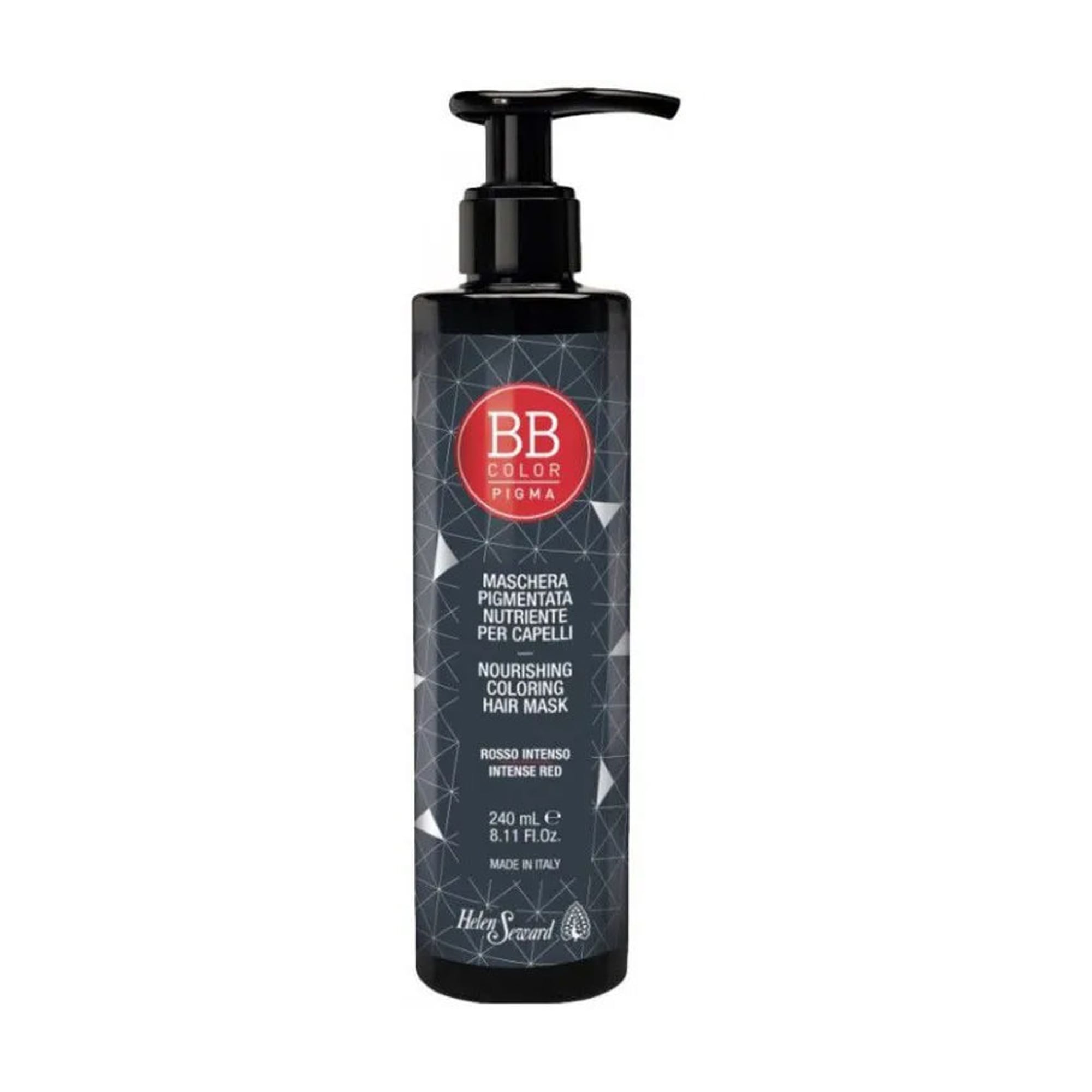 Уцінка! Живильна маска для волосся Helen Seward BB Color Pigma Nourishing Coloring Hair Mask для надання блиску, Intense Red, 240 мл